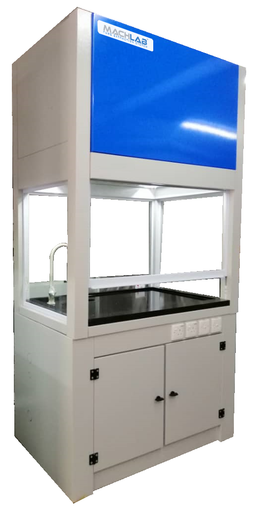 Demonstration Fume Hood with 360 Viewing Glass