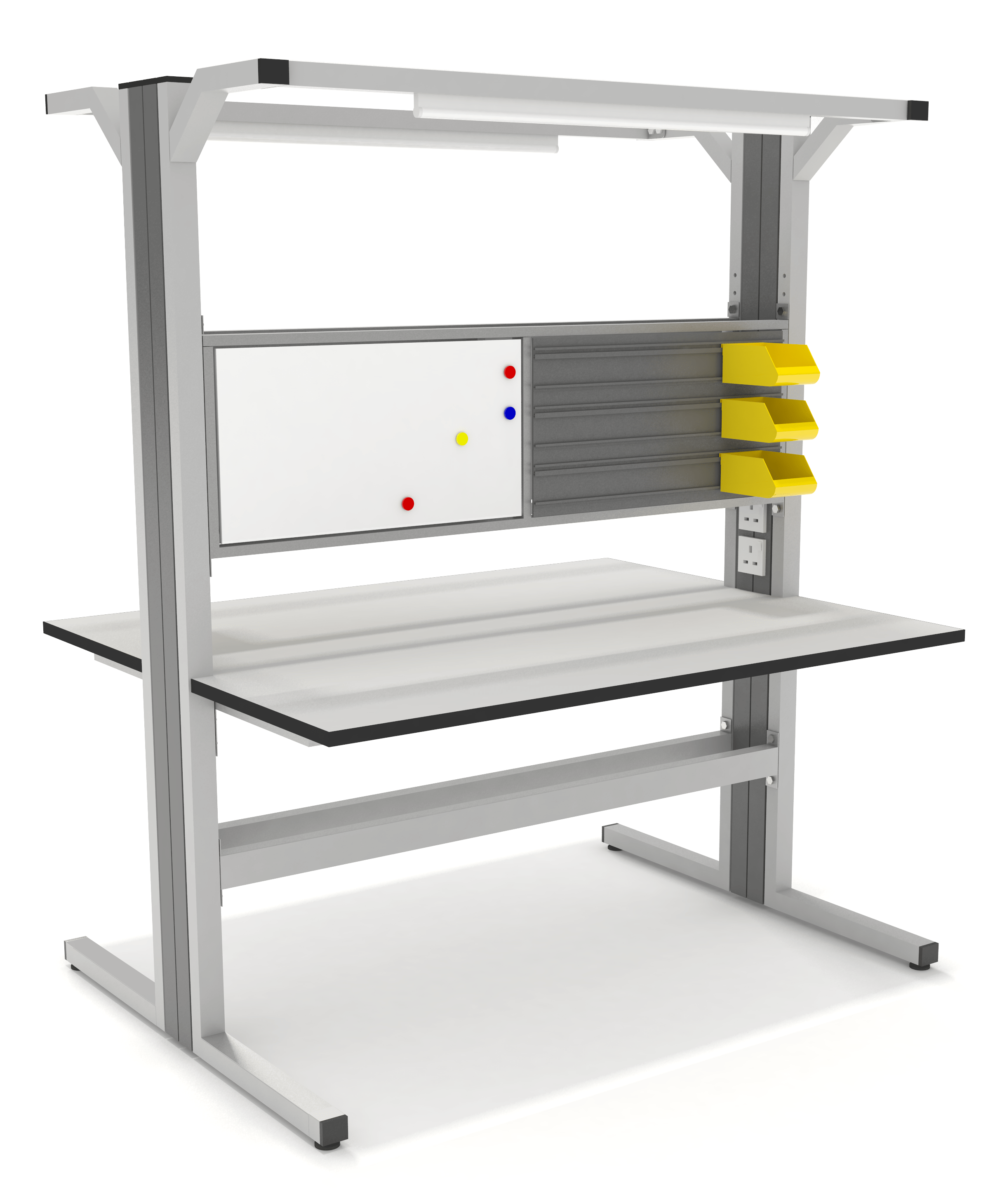 Machlab Industrial ESD Workbench and Modular Laboratory Systems Manufacturing Facility