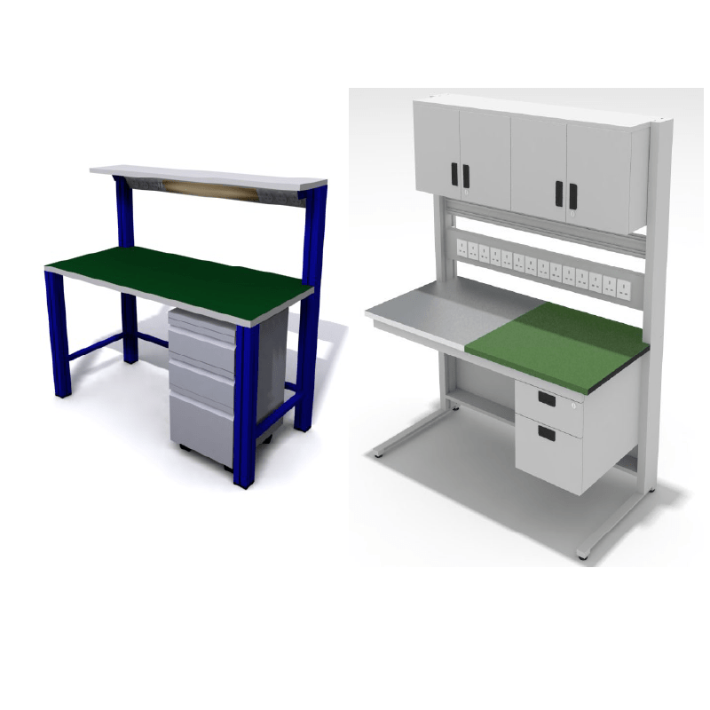 Flexis Modular Technical ESD Workbench System