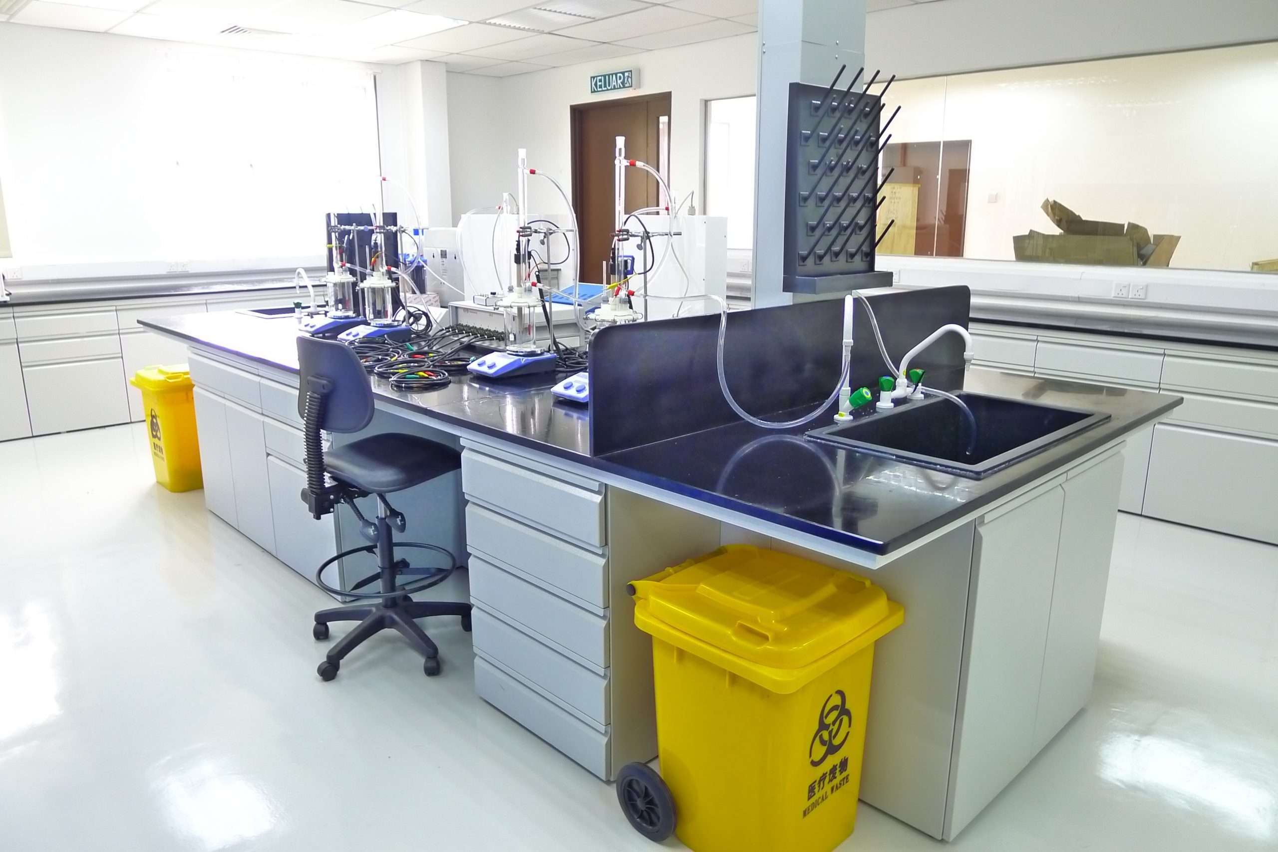 Modern Analytical Laboratory Installation