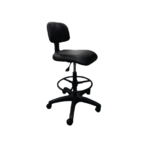 CHD08 Swivel Ergonomic Lab Chair Side View