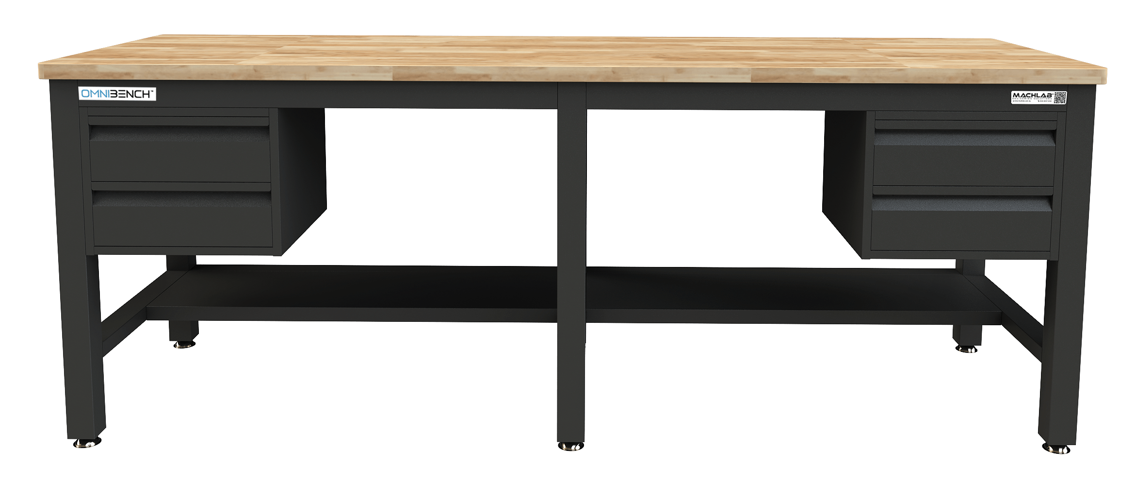 Omnibench Type B 2D Dual Drawer Workbench